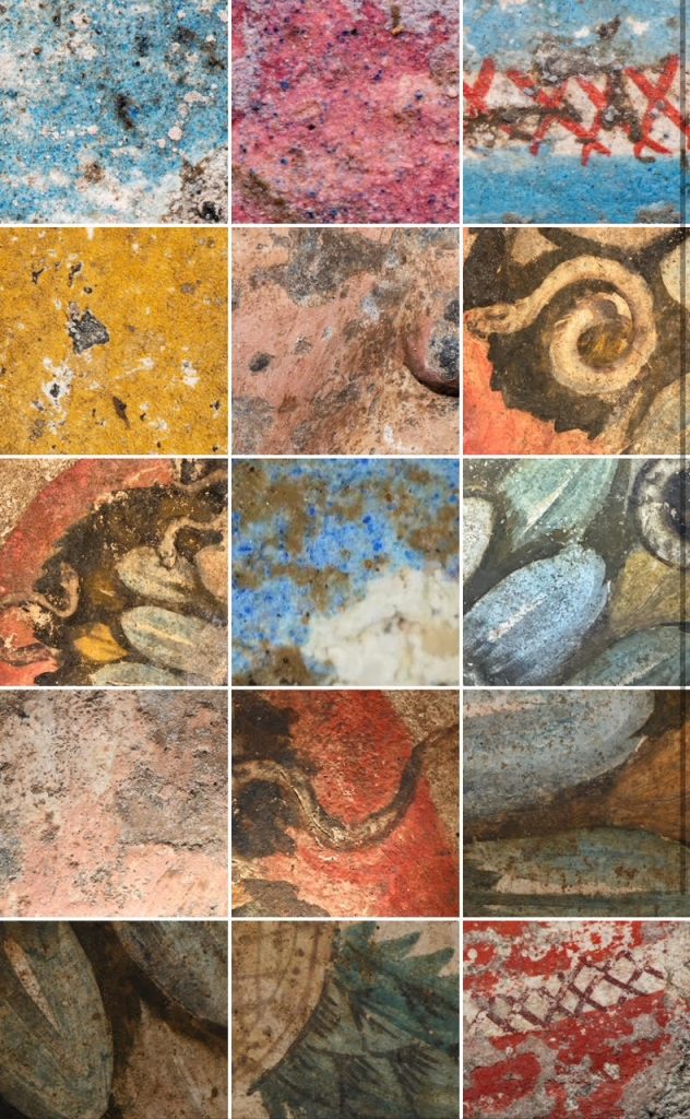 i colori dell ipogeo dei cristallini