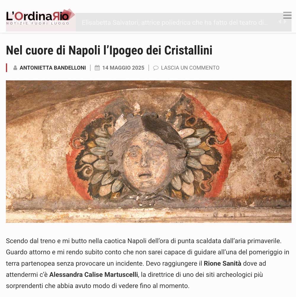 l ordinario maggio 2025