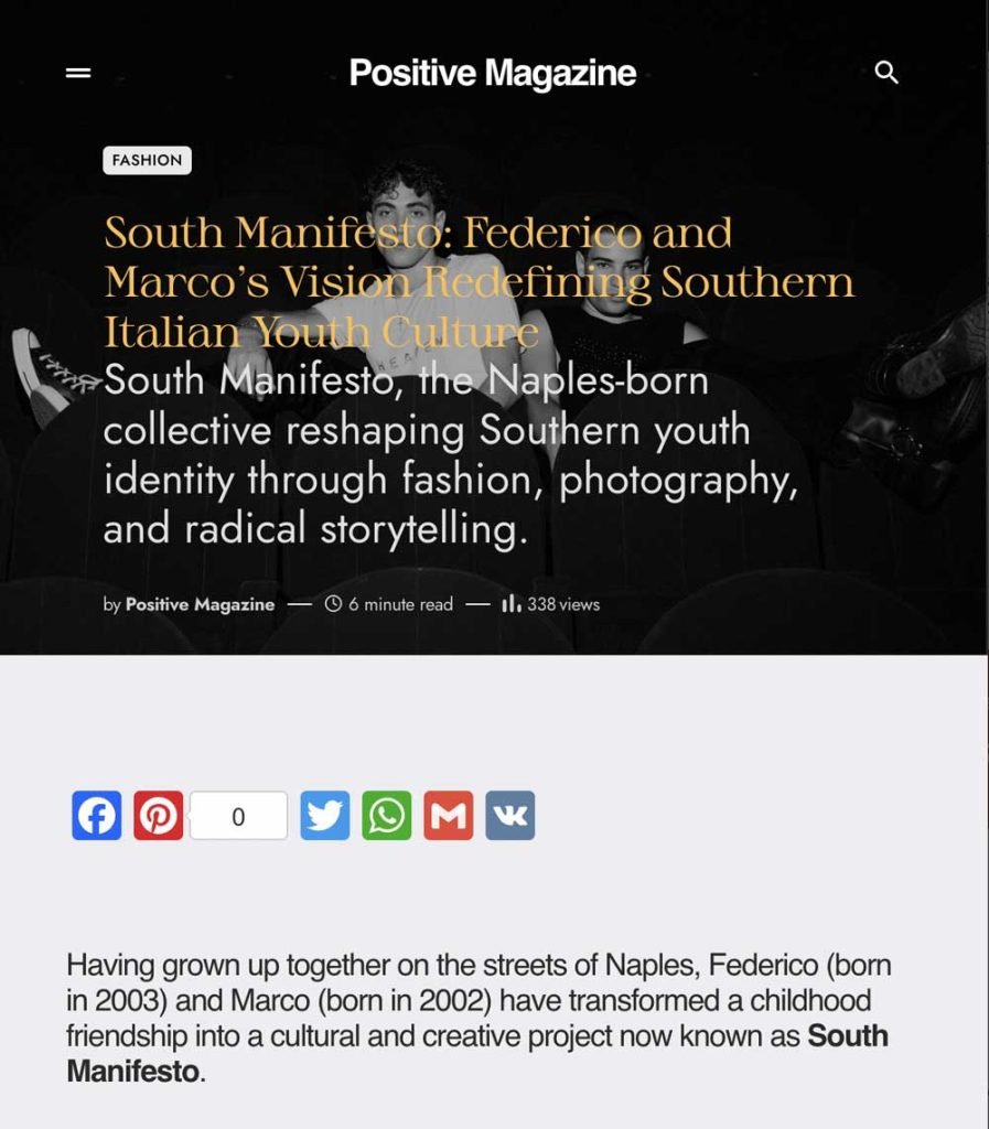 positive magazine giugno 2025