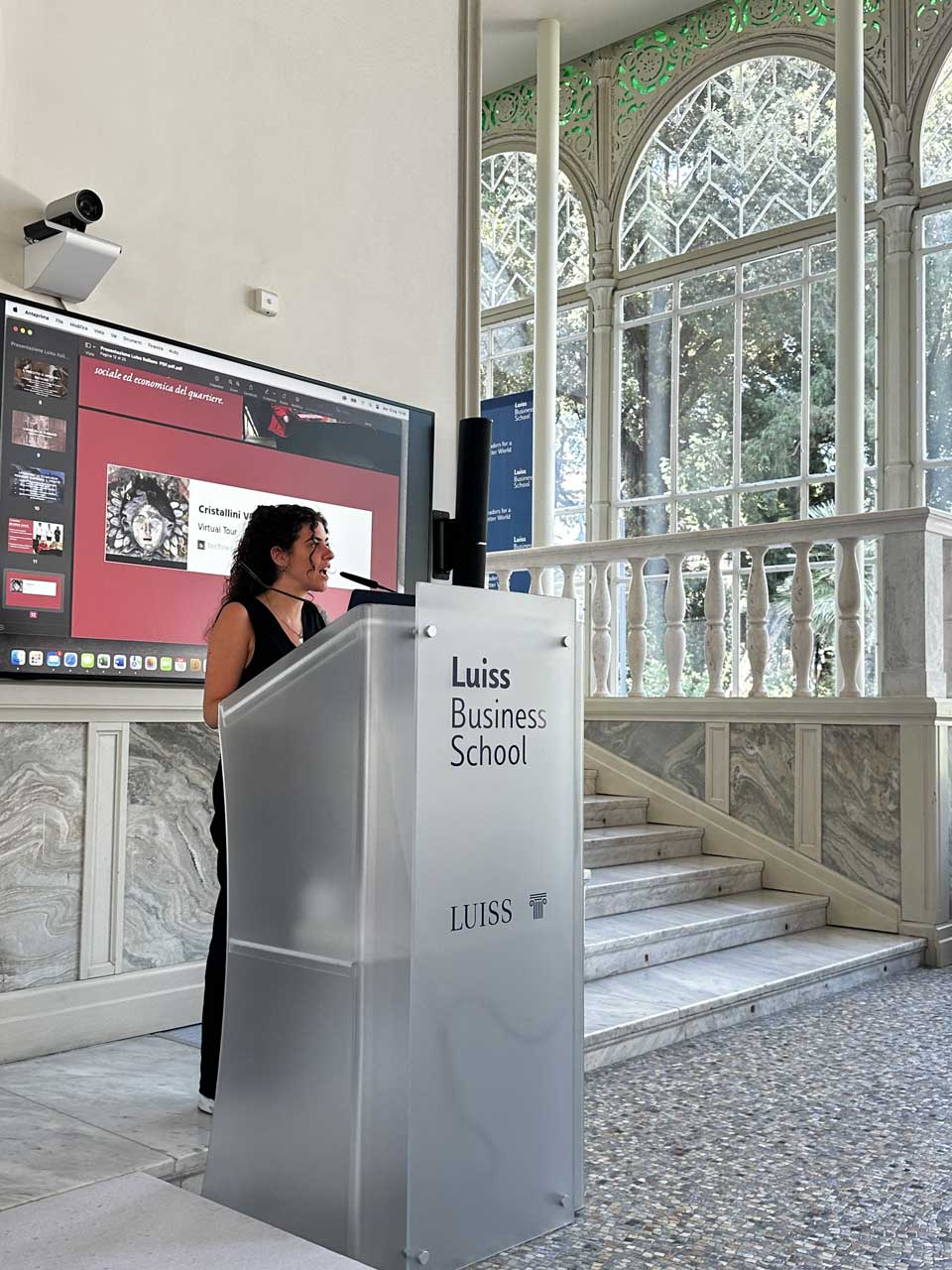 ipogeo dei cristallini alla luiss business school di roma 03