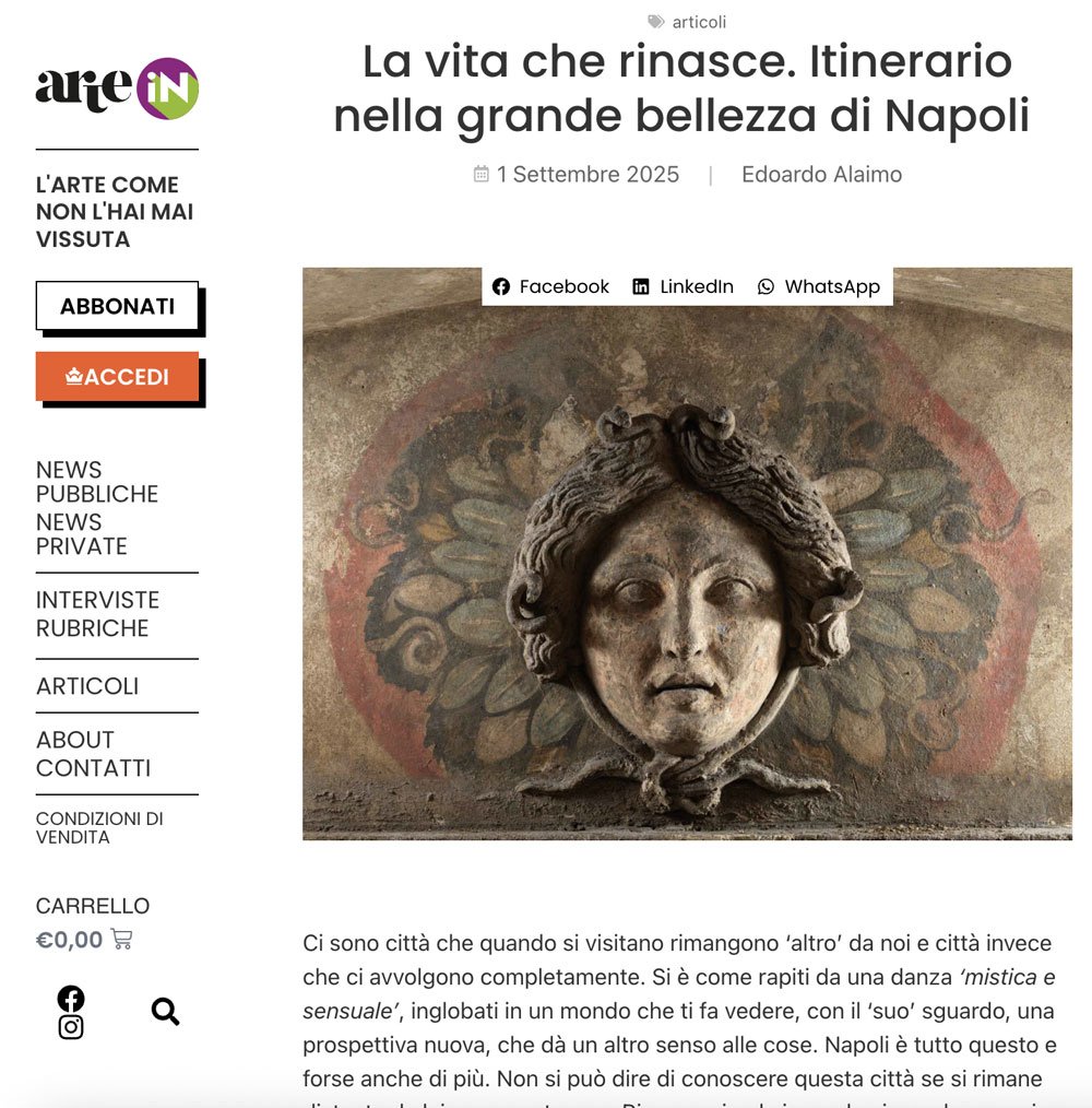 arte in 1 settembre 2025